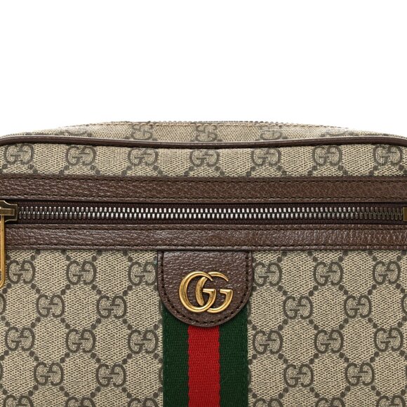 Gucci Unisex GG Supreme Monogram Medium Ophidia - Picture 4 of 5